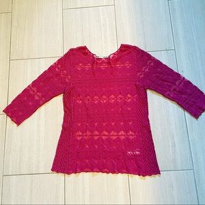 Maurice’s Pink Lace Blouse